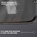 King 4WD Premium Replacement Soft Top, Black Diamond With Tinted Windows - 1986-1994 Suzuki Sidekick GEO Tracker