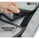 King 4WD Premium Upper Door Skins Black Diamond Passenger & Driver Side - Jeep Wrangler TJ 1997-2006