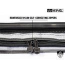 King 4WD Premium Upper Door Skins Black Diamond Passenger & Driver Side Jeep Wrangler TJ 1997-2006