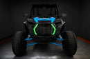 Polaris RZR with green DRLs