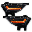 Ford F-150 fog lights with amber DRLs