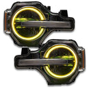 Bronco headlights with yellow halos