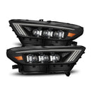 AlphaRex 15-17 Ford Mustang/18-20 Mustang Shelby GT350/GT500 NOVA-Series LED Projector Headlights Black