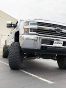 AlphaRex 15-19 Chevrolet Silverado 2500HD/3500HD LUXX-Series LED Projector Headlights Black