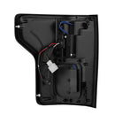 AlphaRex 15-20 Ford F150 LUXX-Series LED Tail Lights Black Red