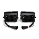 Alpharex 15-20 Ford F150/17-22 Super Duty DoubleTap Dual Color LED Projector Fog Lights