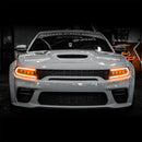 AlphaRex 15-23 Dodge Charger NOVA-Series LED Projector Headlights Black