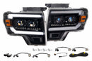 A photo of a Morimoto XB Evo Hybrid Headlights: Ford F-150 (09-14 / Set)