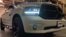 AlphaRex 09-18 Ram Truck LUXX-Series (5th Gen 2500 Style) LED Projector Headlights Alpha-Black