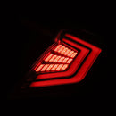 AlphaRex 16-21 Honda Civic Hatchback NOVA-Series Prismatic LED Tail Lights Black Smoke