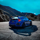 AlphaRex 16-21 Honda Civic Hatchback NOVA-Series Prismatic LED Tail Lights Clear Smoke