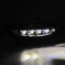 AlphaRex 16-21 Honda Civic NOVA-Series LED Projector Headlights Black