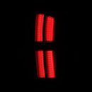 AlphaRex 16-23 Toyota Tacoma NOVA-Series Prismatic LED Tail Lights Black
