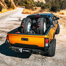 AlphaRex 16-23 Toyota Tacoma NOVA-Series Prismatic LED Tail Lights Black
