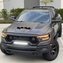 2019-2026 RAM Rebel/TRX/RHO Front Bumper Flush LED Light Bar | 100W 12,000 Lumens