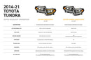 Morimoto 14-21 Toyota Tundra XB Evo Hybrid LED Headlights