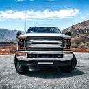 AlphaRex 17-19 Ford Super Duty MKII LUXX-Series LED Projector Headlights Alpha-Black