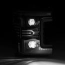 AlphaRex 17-19 Ford Super Duty MKII LUXX-Series LED Projector Headlights Alpha-Black