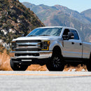 AlphaRex 17-19 Ford Super Duty MKII LUXX-Series LED Projector Headlights Alpha-Black