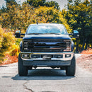 AlphaRex 17-19 Ford Super Duty MKII NOVA-Series LED Projector Headlights Black