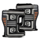 AlphaRex 17-19 Ford Super Duty MKII PRO-Series Halogen Projector Headlights