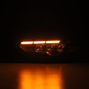 AlphaRex 18-23 Ford Mustang MK II NOVA-Series LED Projector Headlights Black