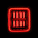 AlphaRex 18-24 Jeep Wrangler JL NOVA-Series Prismatic LED Tail Lights Clear