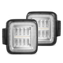 AlphaRex 18-24 Jeep Wrangler JL NOVA-Series Prismatic LED Tail Lights Clear