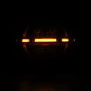 AlphaRex 18-25 Jeep Wrangler JL/Gladiator JT NOVA-Series LED Projector Headlights Alpha-Black