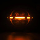 AlphaRex 18-25 Jeep Wrangler JL/Gladiator JT NOVA-Series LED Projector Headlights Alpha-Black