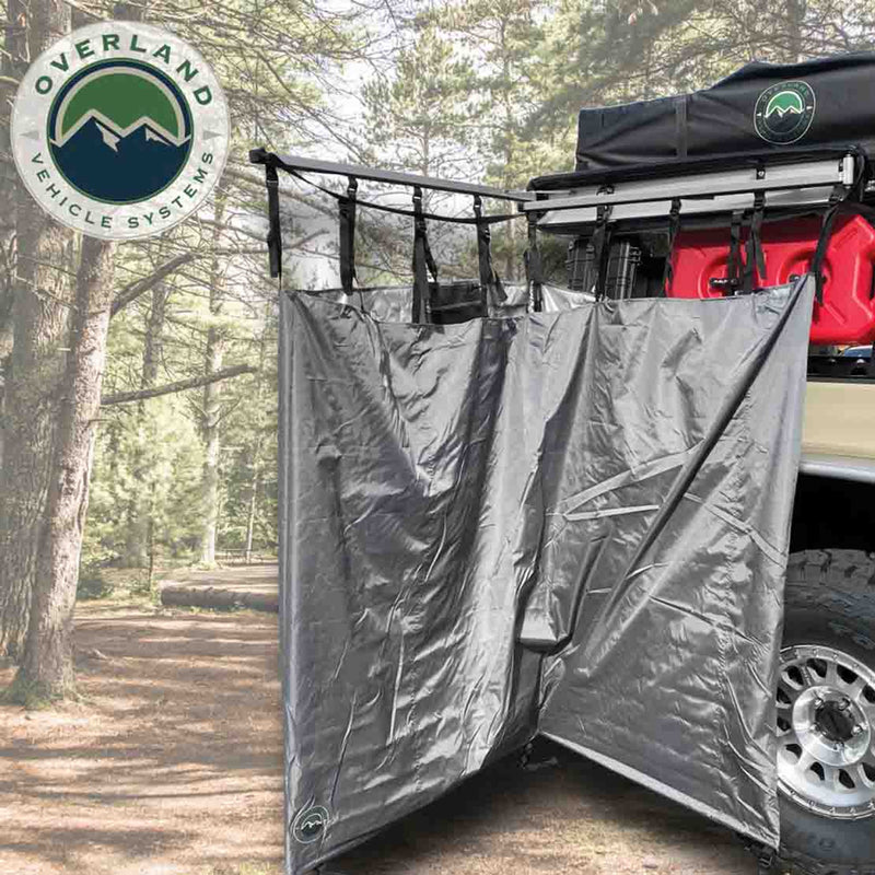 Overland Vehicle Systems HD Nomadic Car-Side Shower Room