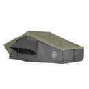 Overland Vehicle Systems HD Nomadic 2 Extended Soft Shell Roof Top Tent, Grey Body & Green Rainfly