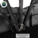 Overland Vehicle Systems HD Nomadic 3 Standard Soft Shell Roof Top Tent, Grey Body & Green Rainfly