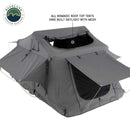 Overland Vehicle Systems HD Nomadic 2 Standard Soft Shell Roof Top Tent, Grey Body & Green Rainfly