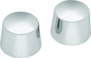 Kuryakyn Front Axle Nut Caps Chrome