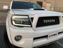 AlphaRex 05-11 Toyota Tacoma LUXX-Series LED Crystal Headlights Alpha-Black