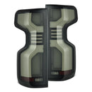 AlphaRex 19-25 Chevrolet Silverado 1500 / 20-25 Silverado 2500HD/3500HD LUXX-Series LED Tail Lights Black