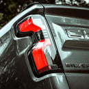 AlphaRex 19-25 Chevrolet Silverado 1500 / 20-25 Silverado 2500HD/3500HD LUXX-Series LED Tail Lights Black