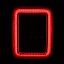AlphaRex 19-25 Jeep Gladiator JT NOVA-Series Prismatic LED Tail Lights Black-Red