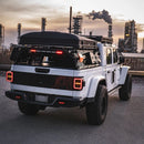 AlphaRex 19-25 Jeep Gladiator JT NOVA-Series Prismatic LED Tail Lights Black-Red