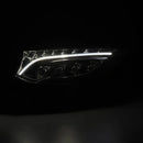 AlphaRex 19-24 Mercedes-Benz Sprinter NOVA-Series LED Projector Headlights Black