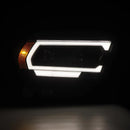 AlphaRex 19-24 Ram 1500 (MK II 2500 Style) PRO-Series Halogen Projector Headlights Alpha-Black