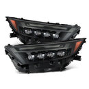 AlphaRex 19-24 Toyota RAV4 (High Trim) NOVA-Series LED Projector Headlights Alpha-Black