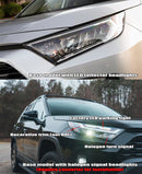 AlphaRex 19-24 Toyota RAV4 (Low Trim) NOVA-Series LED Projector Headlights Alpha-Black