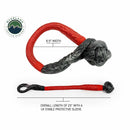 Overland Vehicle Systems Combo Kit - Soft Shackle 5/8" 44,500 lb. and Recovery Ring 6.25" 45,000 lb. Black