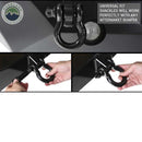 Overland Vehicle Systems Recovery Shackle D-Rings - 3/4" 4.75 Ton - Sold In Pairs