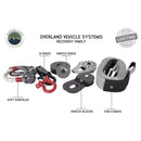 Overland Vehicle Systems Recovery Shackle D-Rings - 3/4" 4.75 Ton - Sold In Pairs