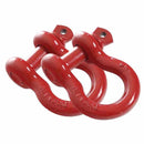 Overland Vehicle Systems Recovery Shackle D-Rings - 3/4" 4.75 Ton - Sold In Pairs