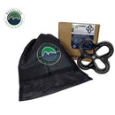 Overland Vehicle Systems R.D.L. 8" Recovery Distribution Link 45,000 lb. Black