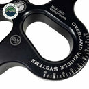 Overland Vehicle Systems R.D.L. 8" Recovery Distribution Link 45,000 lb. Black